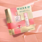 Coffret best-sellers de Nuxe Huile Prodigieuse Florale, huile sèche, 50 ml + eau micellaire apaisante 3-en-1, 100 ml + baume à lèvres à la rose, 15 g