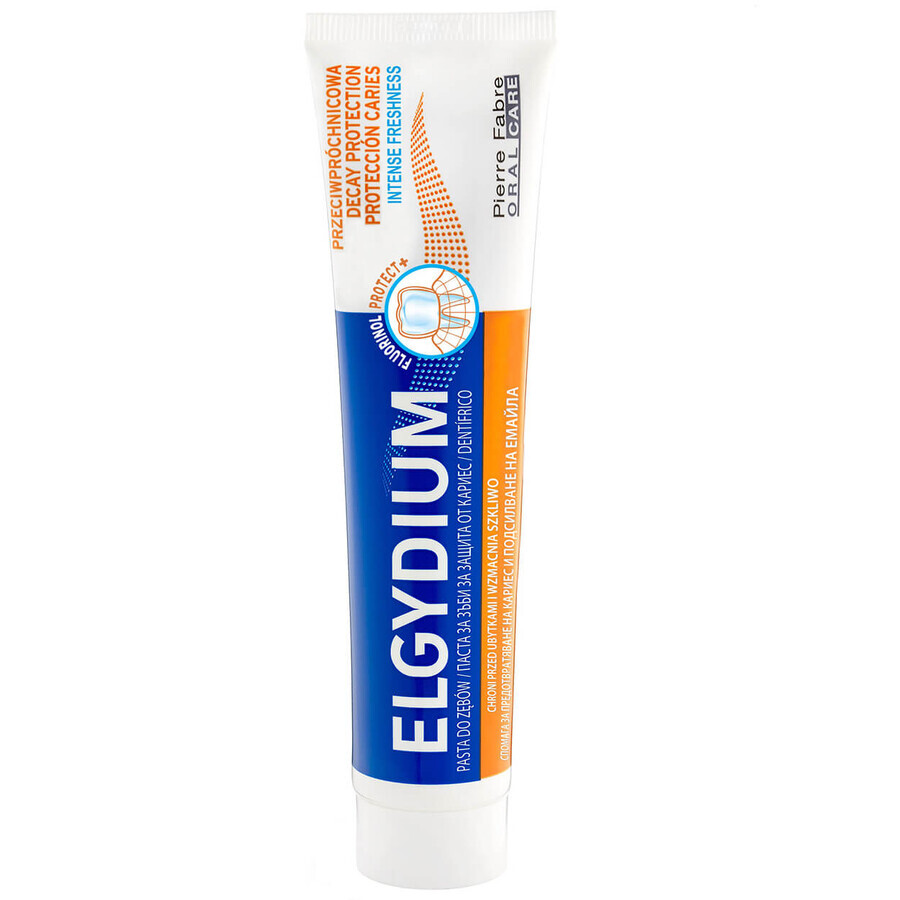 Elgydium pasta dentífrica con Fluorinol Protect + Complex, 75 ml