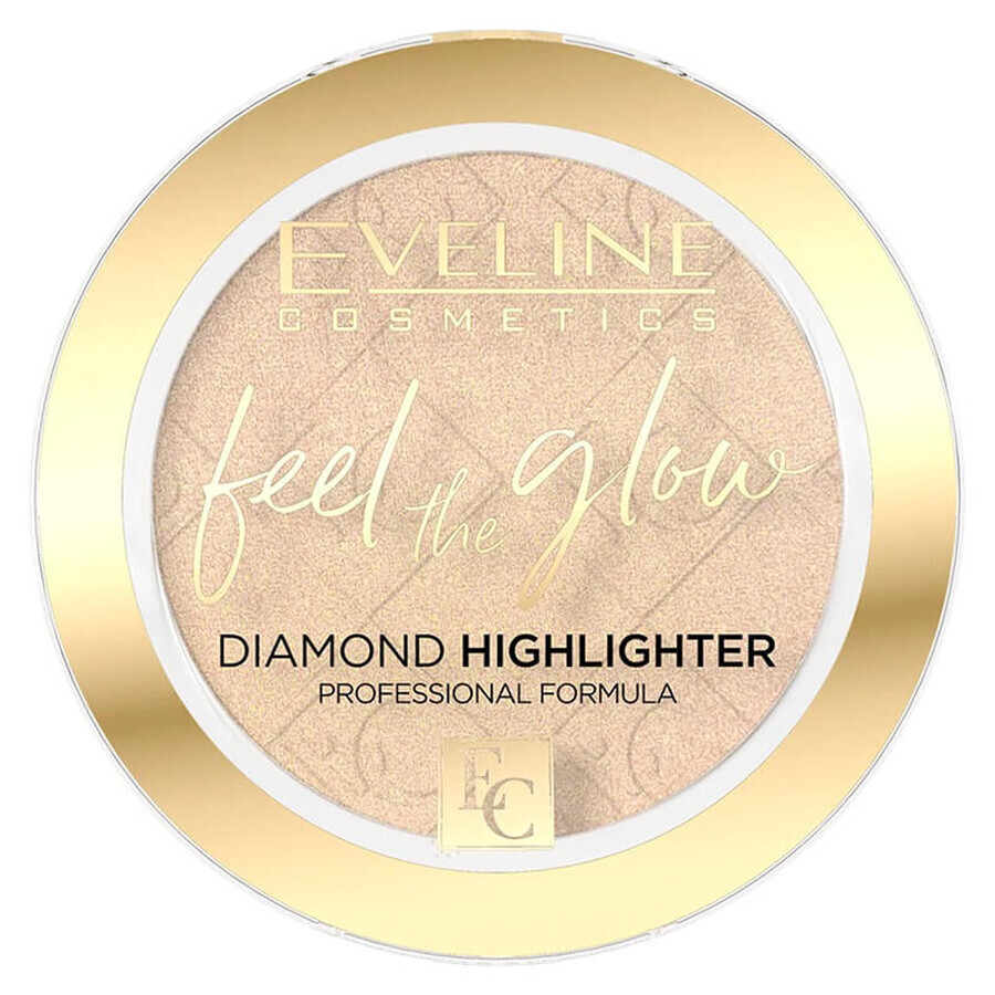 Eveline Cosmetics Feel the Glow, highlighter, no. 01, Sparkle, 4.2 g