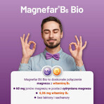 Magnefar B6 Bio 60 mg + 6.06 mg, 60 film-coated tablets