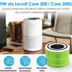 Levoit antibacterial filter for Core 300 and 300S air purifier, 1 pc