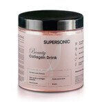 Supersonic Beauty Collagen Drink Set, blackcurrant and mint flavor, 2 x 185 g