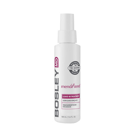 Bosley® mendXtend, spray estimulante del crecimiento capilar, cabello dañado y seco, 100 ml