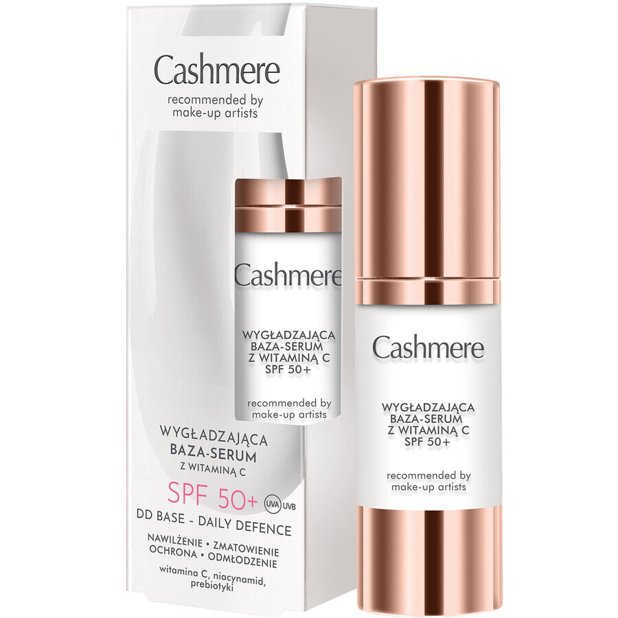 DAX Cashmere Cashmere DD, suero base alisante con vitamina C, SPF 50+, 30 ml