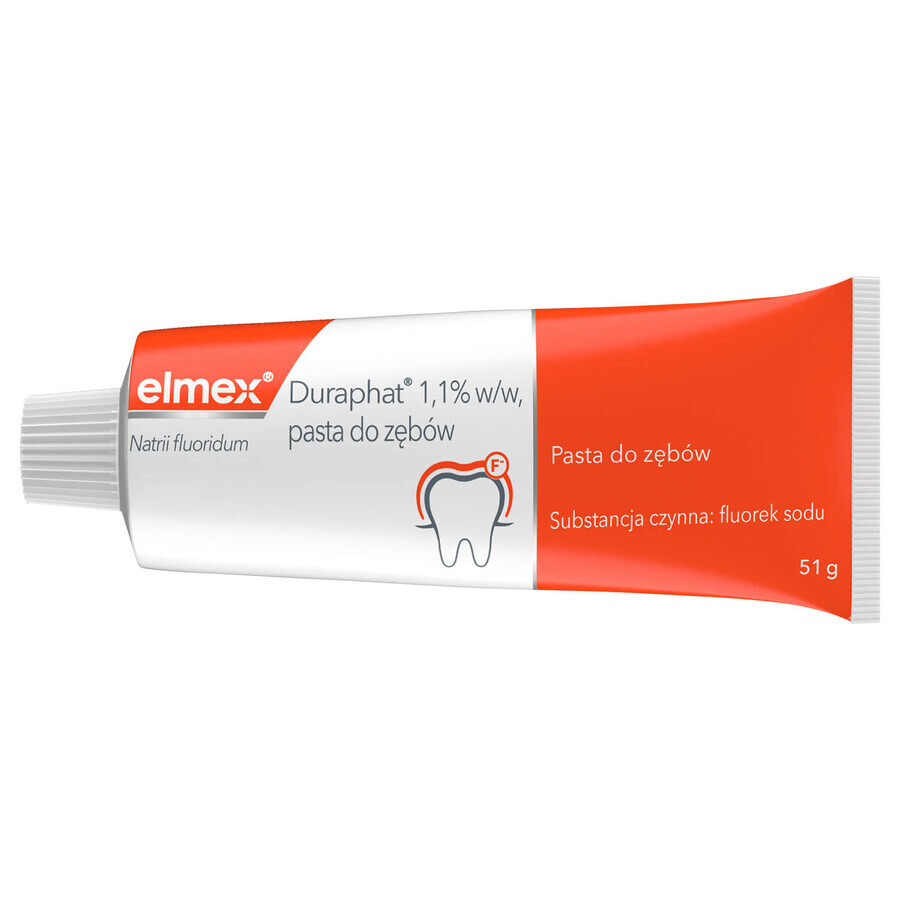 Elmex Duraphat 1.1% toothpaste, 51 g