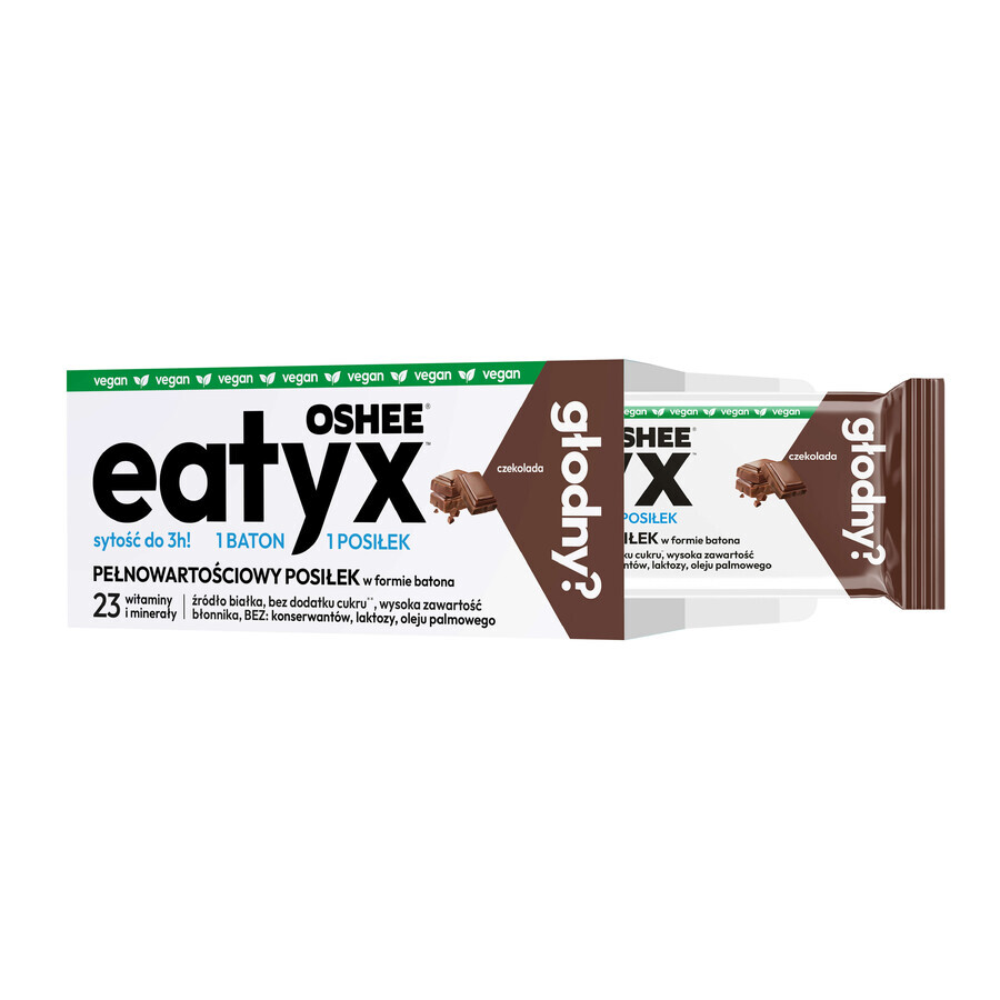 OSHEE Eatyx, végétalien, chocolat, 60 g