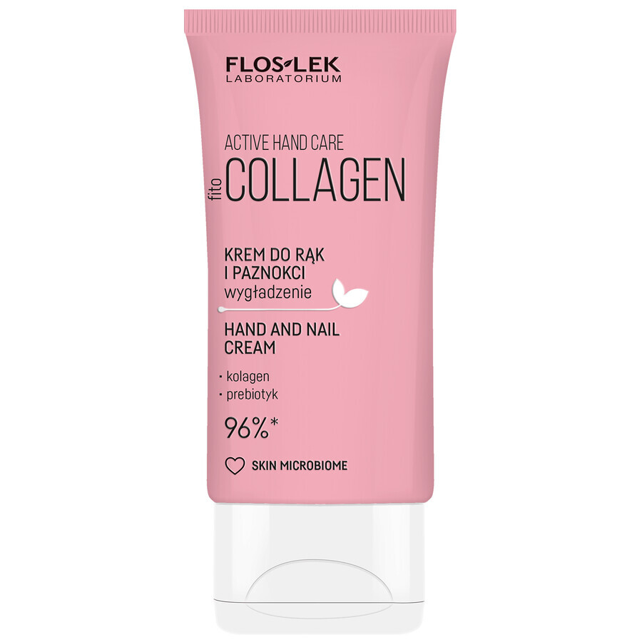 Floslek Laboratorium phytoCollagen crema para manos y uñas, 50 ml