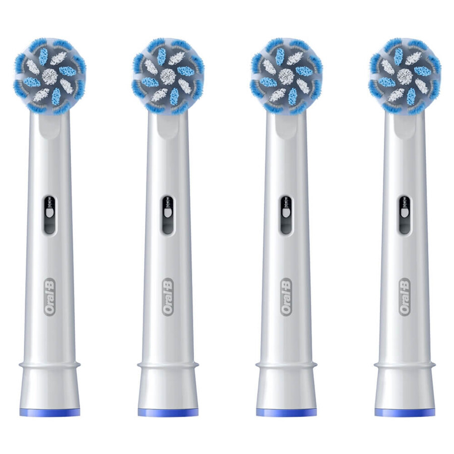 Oral-B Pro Sensitive Clean puntas de recambio para cepillo eléctrico, 4 piezas