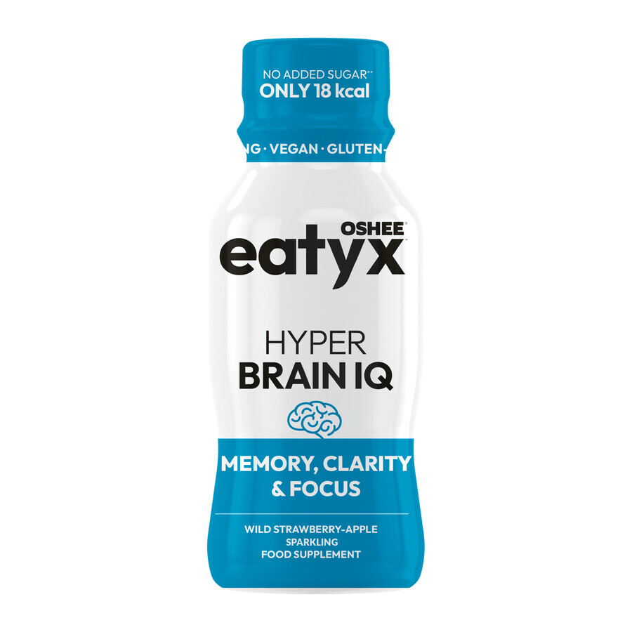 OSHEE Eatyx Eatyx Hyper Brain IQ Booster, sabor fresa y manzana, 100 ml