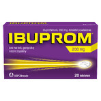 Ibuprom 200 mg, 20 tabletten