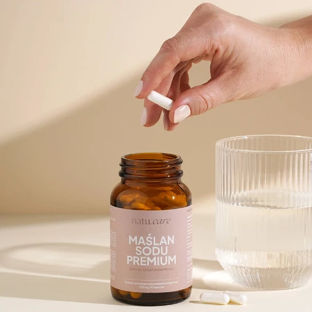 Natu.Care Premium Butirato Sódico, 90 cápsulas