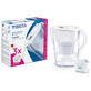 Brita Marella, jarra con filtro 2,4 litros, blanca + filtro Maxtra Pro Pure Performance, 3 piezas