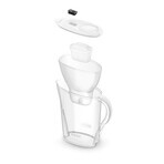 Brita Marella, jarra con filtro 2,4 litros, blanca + filtro Maxtra Pro Pure Performance, 3 piezas