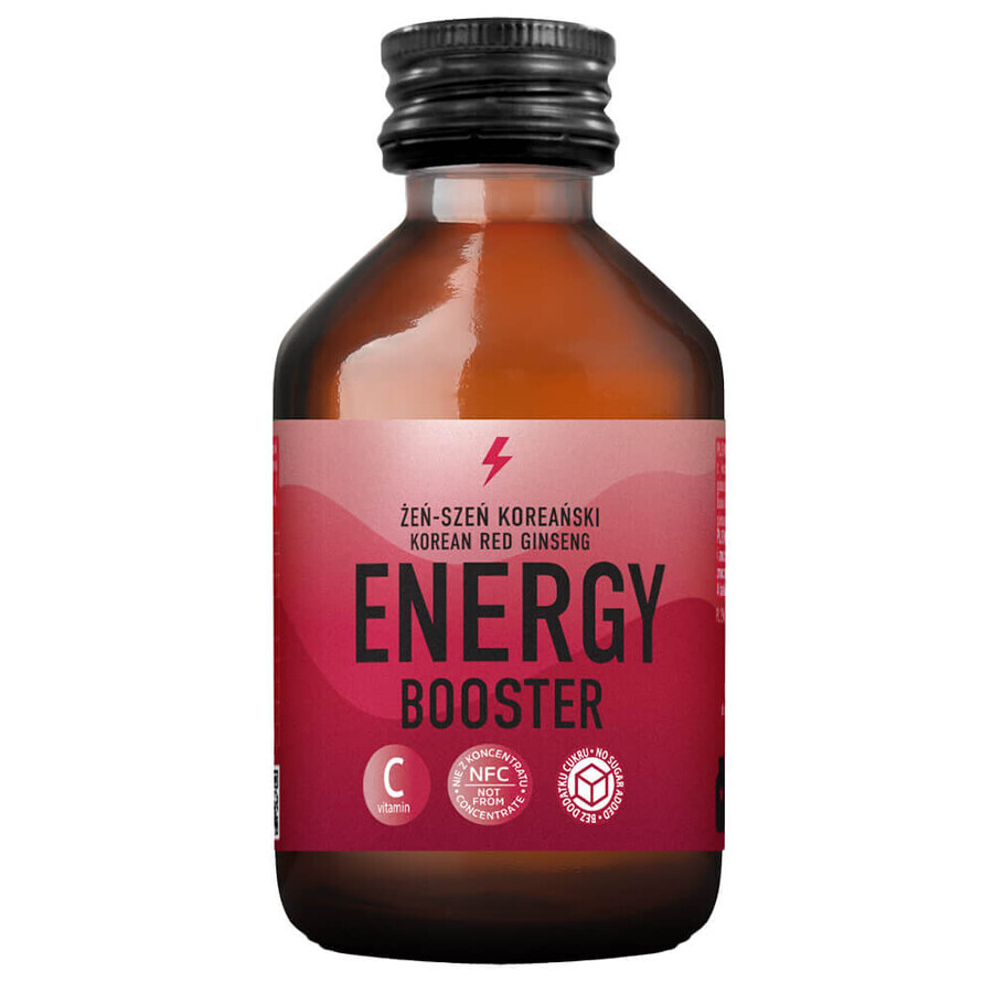 Premium Rosa Rosa Energy Booster, flat drink, 100 ml