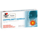 DoppelSept Garganta 5 mg + 5 mg, 20 comprimidos