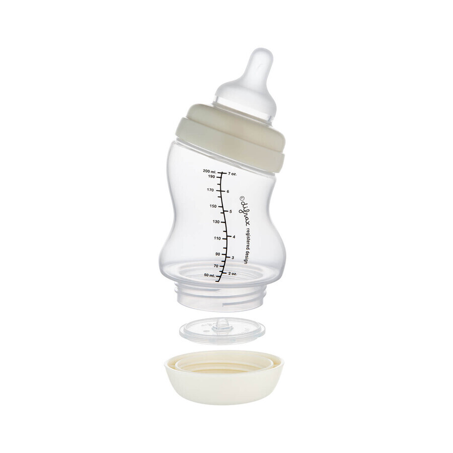 Canpol Babies, S-Shape anti-colic bottle, wide mouth, PP, 24/201, 200 ml