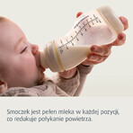 Canpol Babies, S-Shape anti-colic bottle, wide mouth, PP, 24/201, 200 ml