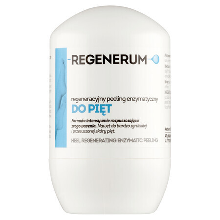 Regenerum Regenerative exfoliante enzimático para talones, 50 ml