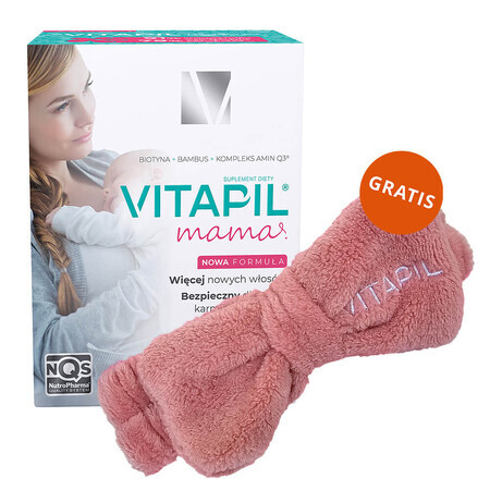 Vitapil Mama, 60 cápsulas + venda cosmética gratuita