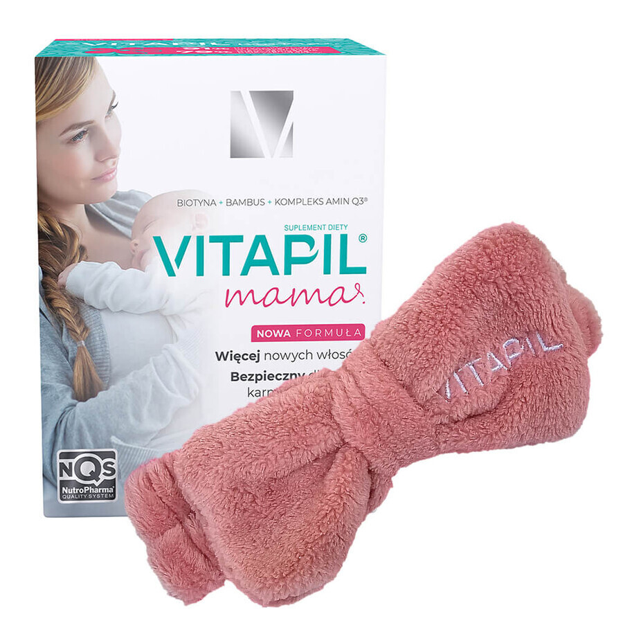 Vitapil Mama, 60 cápsulas + venda cosmética gratuita