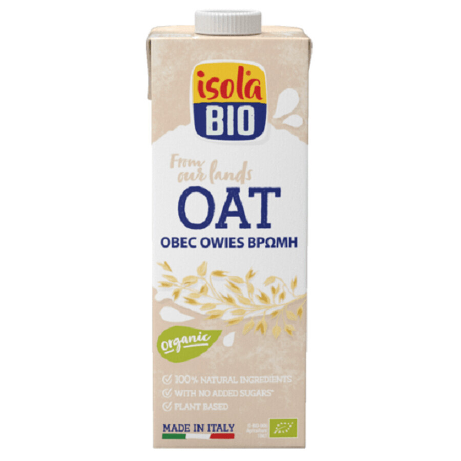 Bebida vegetal de avena, 1L, Isola