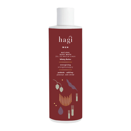 Hagi Whisky Barber, belebendes Körperduschgel 300 ml