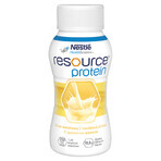 Resource Protein, nährende Formel, Vanillegeschmack, 4 x 200 ml + Gratis Einkaufstasche