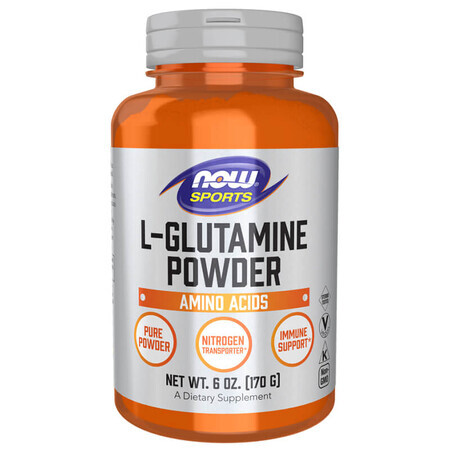 Now Sports L-Glutamin, Pulver, 170 g