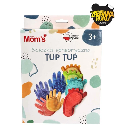 Mom's Care Tup Tup, pista sensorial, a partir de 3 años, 8 bolsas