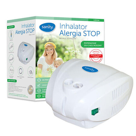 Sanity Allergy Stop AP 2316, inalatore con compressore