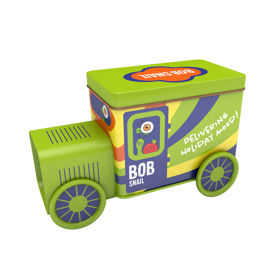 Locomotora Tren Express con snacks, 107 g, Bob Snail