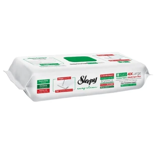 Wet floor cleaning cloths White Soap Easy Clean, 50 pieces, Sleepy
