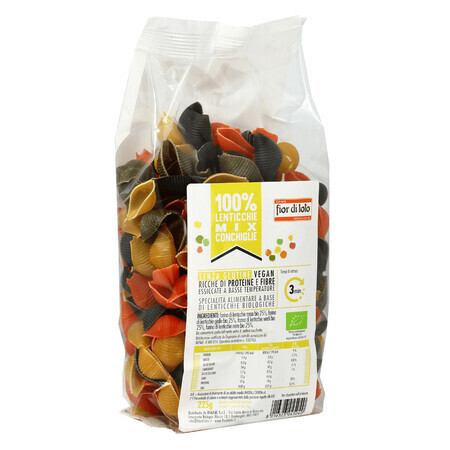 Organic Pasta Shells gluten-free, 225 g, Fior di Loto