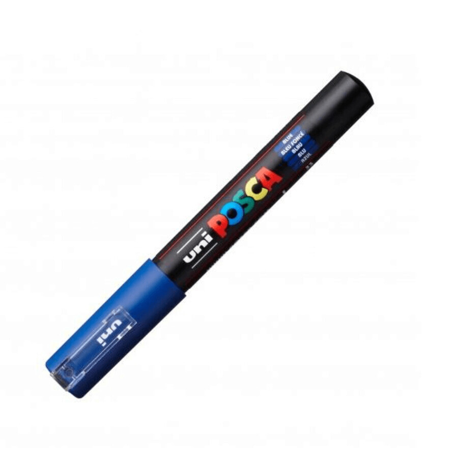 Water-based marker PC-1M Uni, 0.7 MM, Blue, Posca