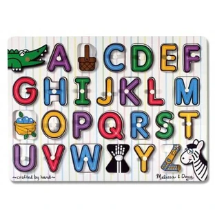 Puzzle alfabeto de madera, MD3272, Melissa and Doug