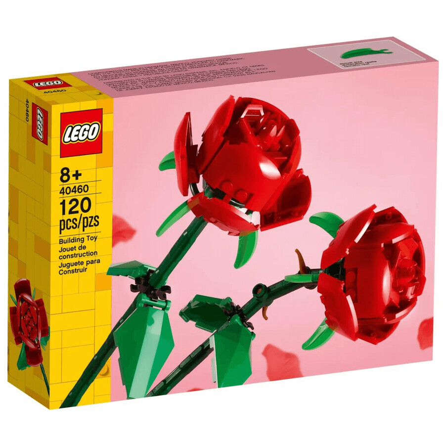 Rose, 8+ anni, 40460, Fiori Lego