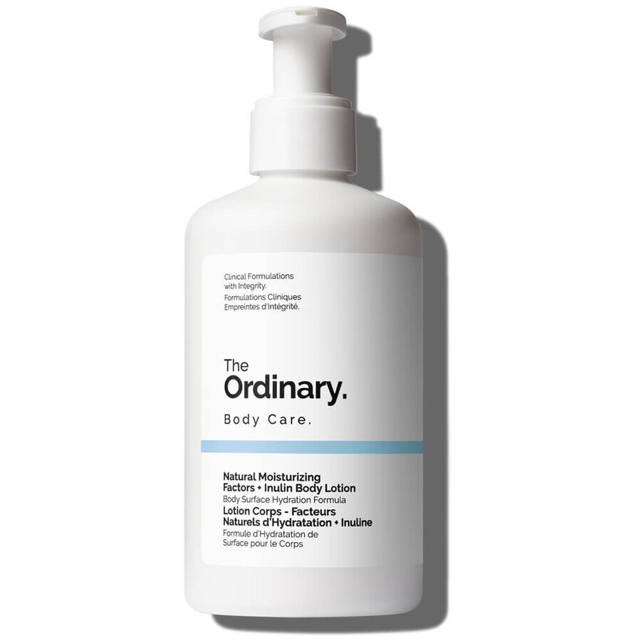 Body Lotion with natural moisturizing factors and inulin, 240 ml, The Ordinary