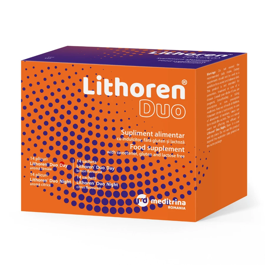 Lithoren Duo, 28 sobres, Meditrina Pharmaceuticals