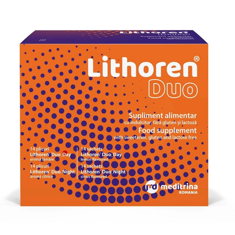 Lithoren Duo, 28 sobres, Meditrina Pharmaceuticals