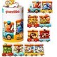 Puzzle Jolly Train, +3 a&#241;os, Cubika