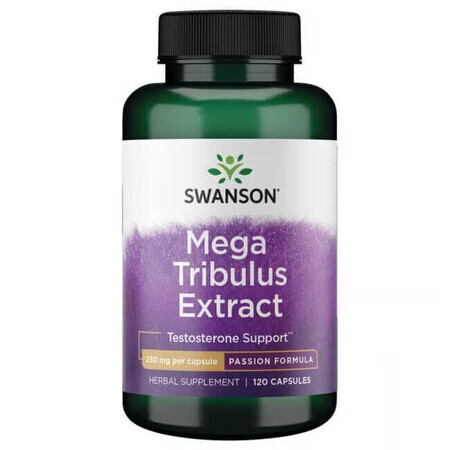 Mega Tribulus Extract, 120 cápsulas, Swanson