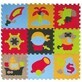 Puzzle Mats Aventuras de Piratas, 92x92cm, BabyGreat