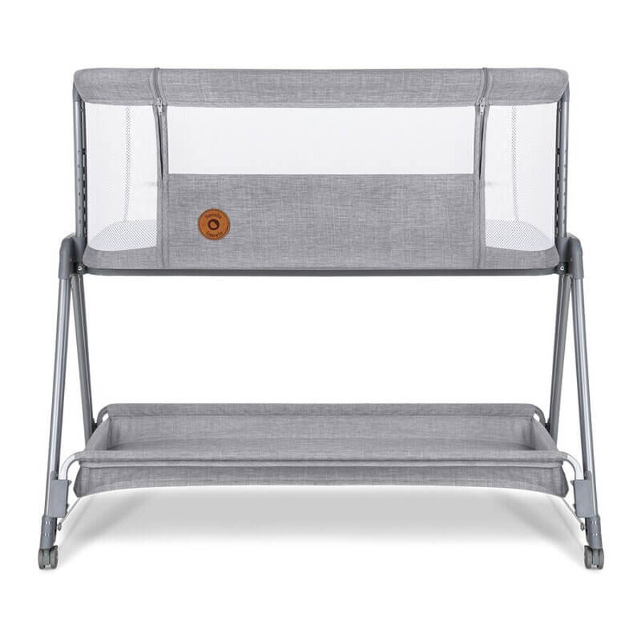 Patut Co-Sleeper 2 en 1 Luna, Hormigón Gris, Lionelo