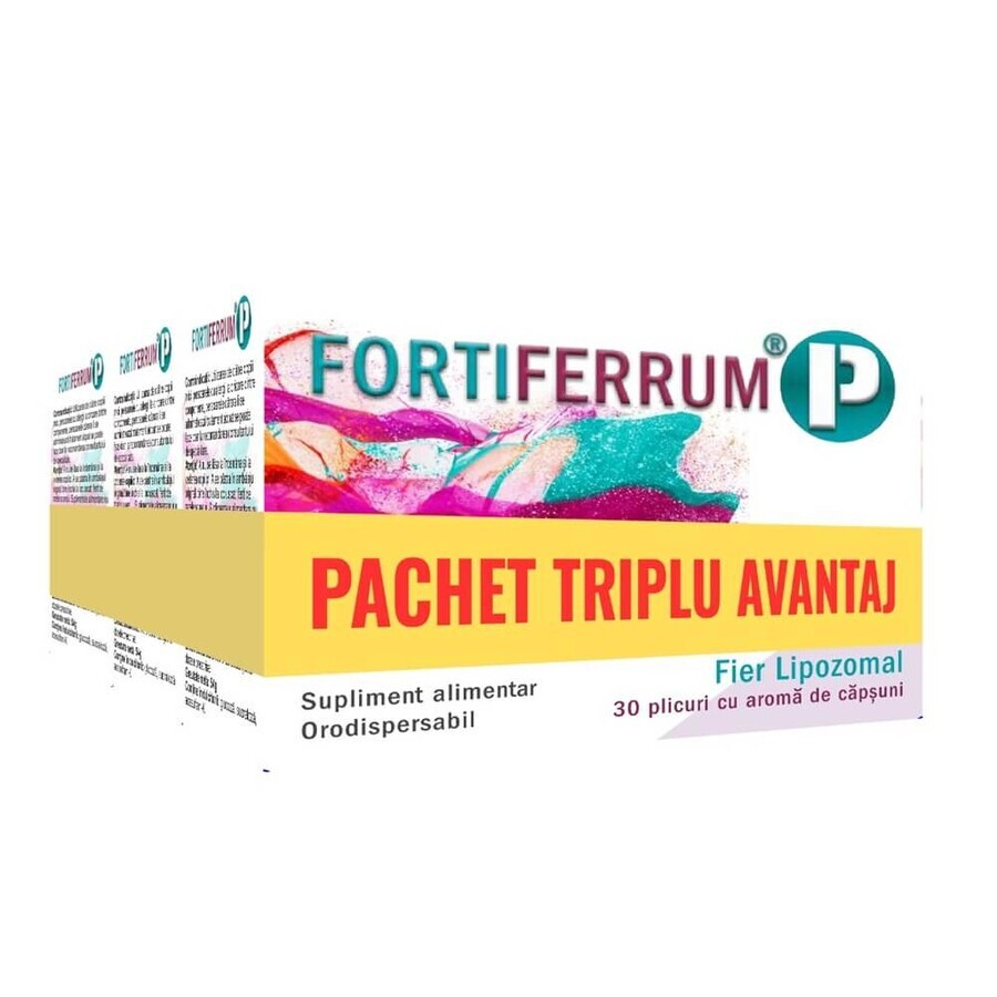 Envase Fortiferrum P 3x30 sobres, Esvida Pharma