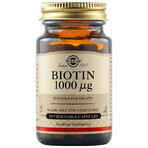 Biotina 1000 mcg, 50 cápsulas, Solgar