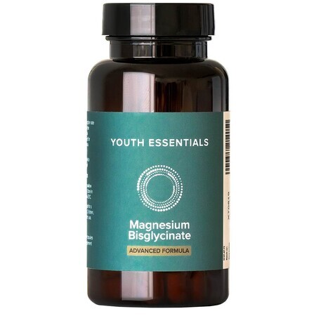 Bisglicinato de magnesio, 60 cápsulas vegetales, Youth Essentials