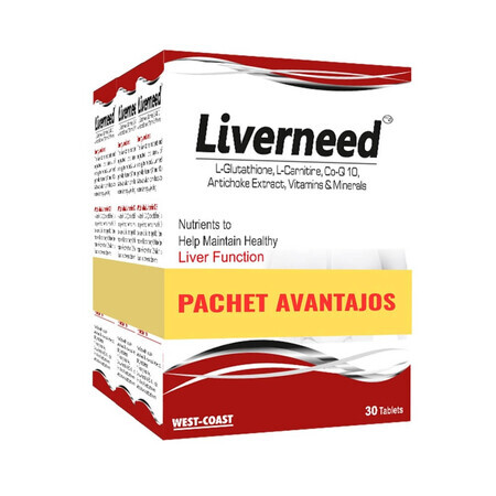 Pack Liverneed 3x30 comprimidos, EsVida Pharma