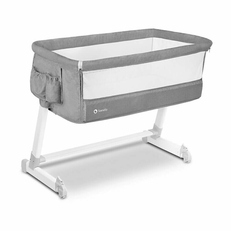 Patut Co-Sleeper 2 en 1 Theo, Gris, Lionelo