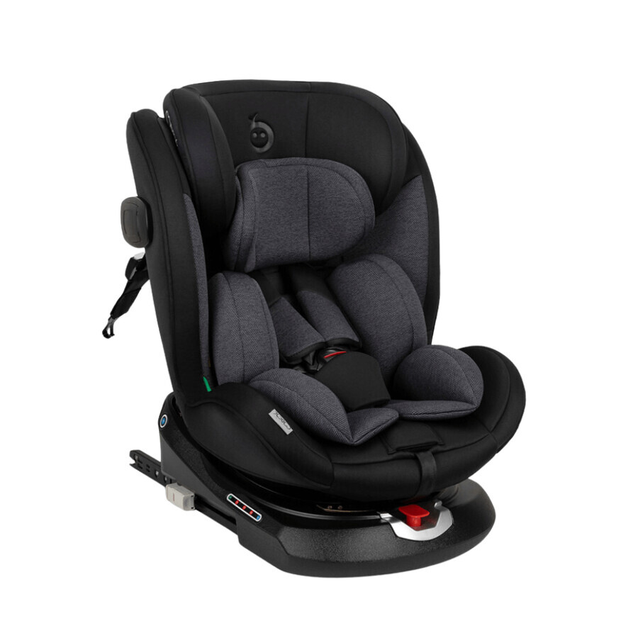 Car seat I-Size Rear Facing Emi, 40-150 cm, Black, Momi