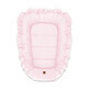 Canastilla Baby Nest con volantes, Rosa, 55 x 75 cm, MimiNu